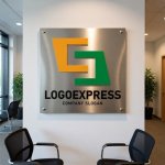 画像7: 連結するS字のモダンロゴ (7)