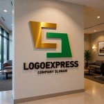 画像10: 連結するS字のモダンロゴ (10)