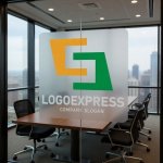 画像11: 連結するS字のモダンロゴ (11)