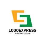 画像1: 連結するS字のモダンロゴ (1)