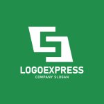 画像4: 連結するS字のモダンロゴ (4)