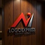 画像5: 上昇するN（またはM）と人型のダイナミックロゴ (5)