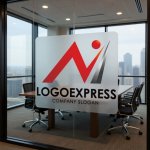 画像11: 上昇するN（またはM）と人型のダイナミックロゴ (11)