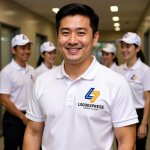 画像14: LとS（またはLと7）が連結する幾何学的ロゴ (14)