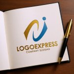 画像6: 躍動するNと人型の未来志向ロゴ (6)