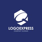 画像4: 六角形とQの品質ロゴ (4)