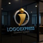 画像15: 躍動する人型Iと円の未来志向ロゴ (15)