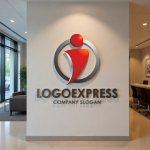 画像10: 躍動する人型Iと円の未来志向ロゴ (10)