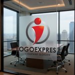 画像11: 躍動する人型Iと円の未来志向ロゴ (11)