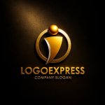 画像12: 躍動する人型Iと円の未来志向ロゴ (12)