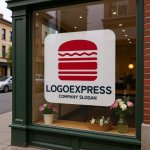 画像7: シンプルハンバーガーロゴ (7)