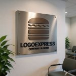 画像13: シンプルハンバーガーロゴ (13)