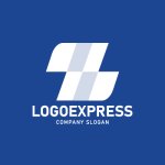 画像4: ストライプが走るZ字のスピードロゴ (4)