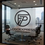 画像11: FとPのモダンな連結ロゴ (11)