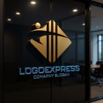 画像15: 人型と柱が融合したT字の建設ロゴ (15)