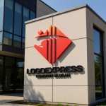 画像8: 人型と柱が融合したT字の建設ロゴ (8)