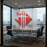 画像11: 人型と柱が融合したT字の建設ロゴ (11)