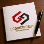 画像6: 力強いGSの連結ロゴ (6)