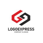 画像1: 力強いGSの連結ロゴ (1)