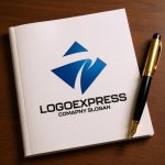 画像6: 菱形と流線形Tのスピードロゴ (6)