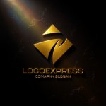 画像12: 菱形と流線形Tのスピードロゴ (12)