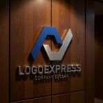 画像5: 連結するN字のモダンロゴ (5)