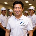 画像14: 連結するN字のモダンロゴ (14)