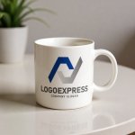 画像16: 連結するN字のモダンロゴ (16)