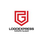 画像1: 力強いGの盾ロゴ (1)