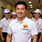 画像14: N字の躍動感あるロゴ (14)