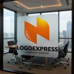 画像11: N字の躍動感あるロゴ (11)