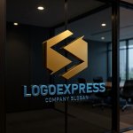 画像15: 躍動感あるSの六角形ロゴ (15)