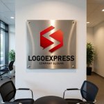 画像7: 躍動感あるSの六角形ロゴ (7)