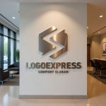 画像10: 躍動感あるSの六角形ロゴ (10)