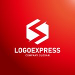 画像4: 躍動感あるSの六角形ロゴ (4)