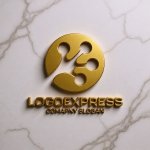 画像13: カエルの足（またはネットワーク）の円形ロゴ (13)