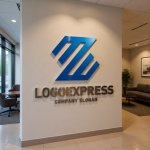 画像10: ストライプが走るS字のスピードロゴ (10)