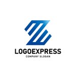 画像1: ストライプが走るS字のスピードロゴ (1)