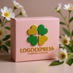 画像10: 四つ葉のクローバーとプラスのヘルシーロゴ (10)