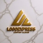 画像13: 山型UとV（またはA）の力強い成長ロゴ (13)