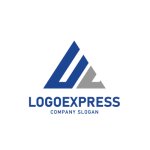 画像3: 山型UとV（またはA）の力強い成長ロゴ (3)