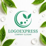 画像9: エコフレンドリーな成長のシンボルロゴ (9)