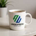 画像16: 六角形とAUの組み合わせロゴ (16)