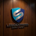 画像5: S字の堅牢なシールドロゴ (5)