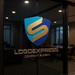 画像15: S字の堅牢なシールドロゴ (15)