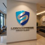 画像10: S字の堅牢なシールドロゴ (10)