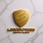 画像13: S字の堅牢なシールドロゴ (13)