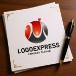 画像6: Mと人の成長のロゴ (6)