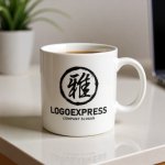 画像16: 墨絵の「雅」ロゴ (16)