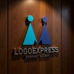 画像5: 二つのMと人型が連なる成長ロゴ (5)